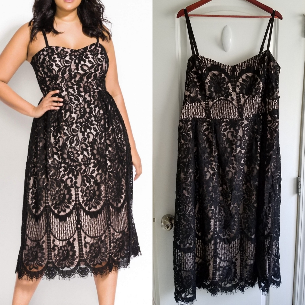 NWT City Chic Romantic Lace Dress